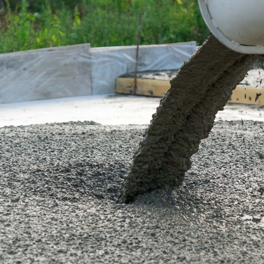 construction d une dalle béton dans la Loire